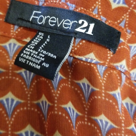 3 for $20 Forever 21 sleeveless sheer blouse dress - Picture 3 of 6